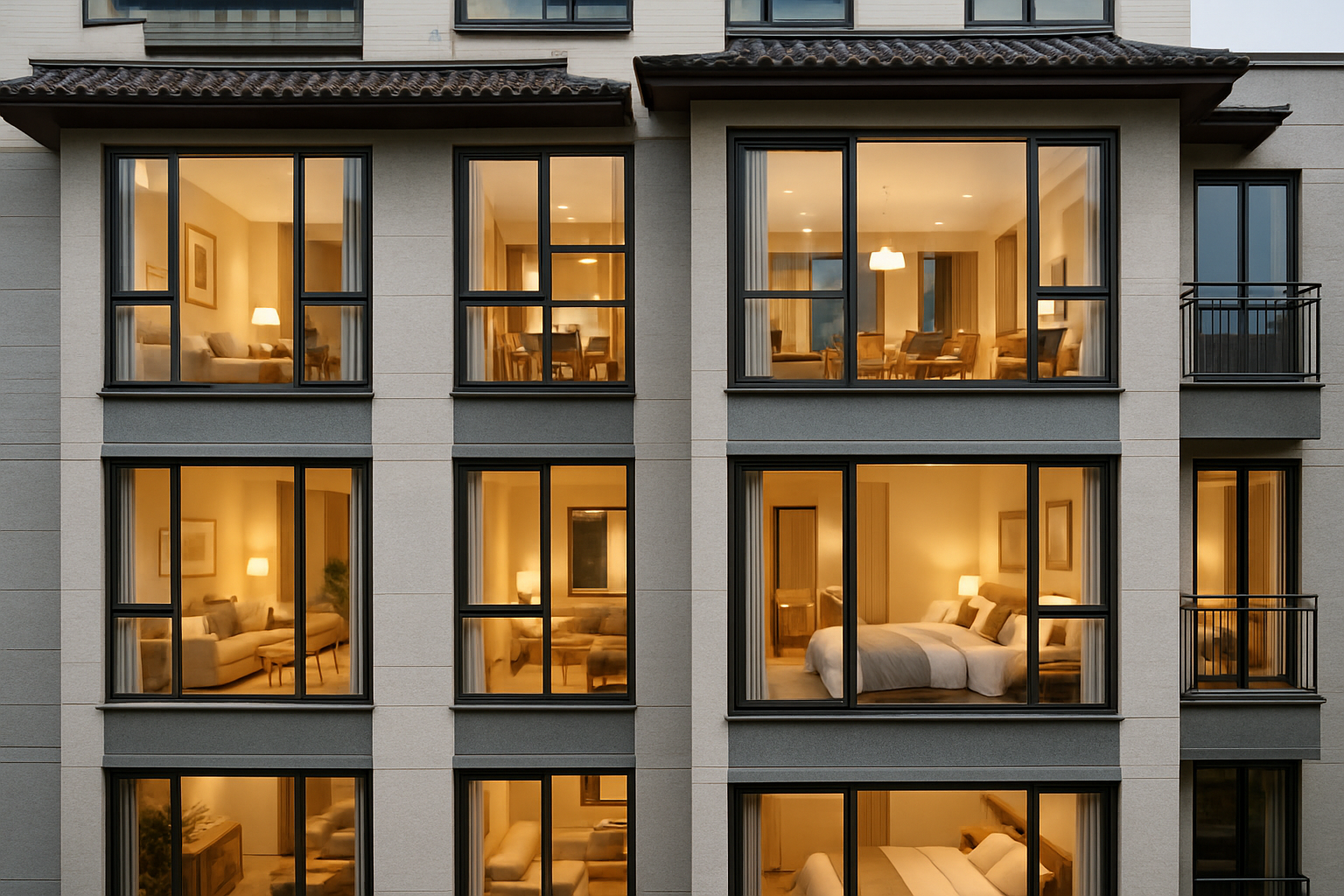 玻璃色温与透明度预览