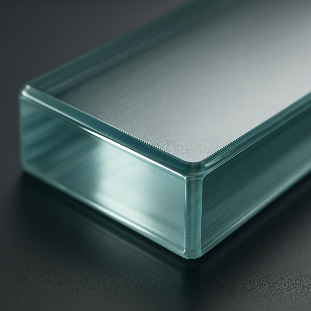 钢化玻璃三维示意